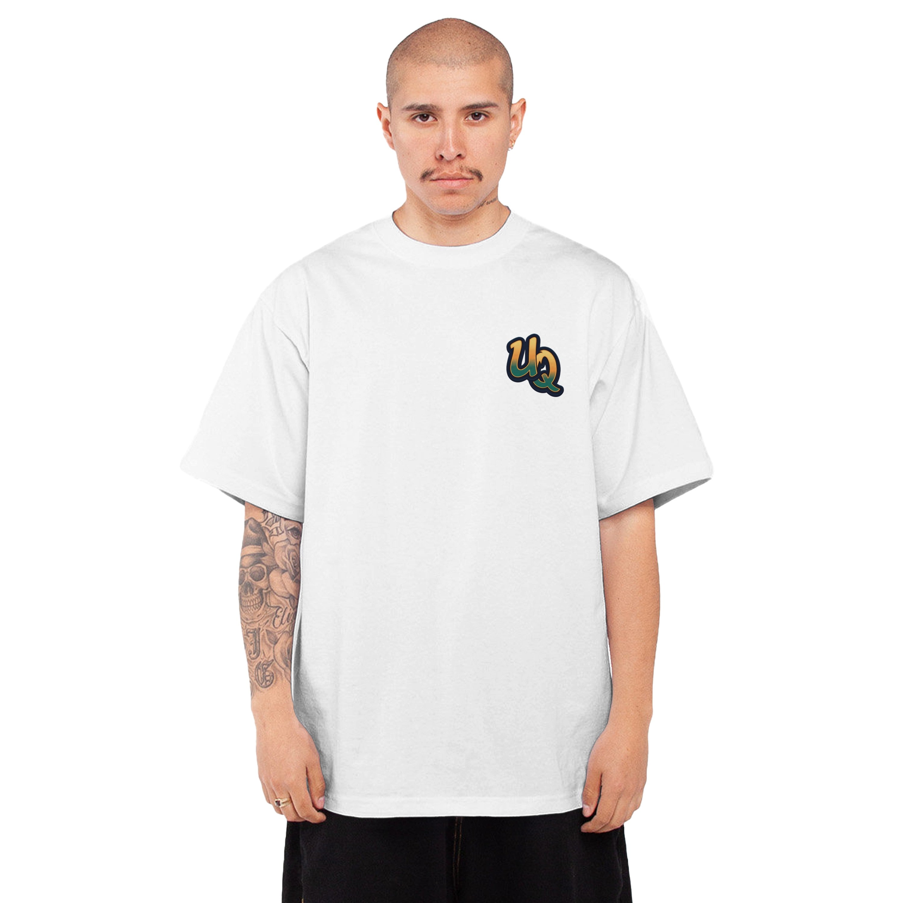 UrbanQilin™ Heavyweight Tee – Chillin’ like a Qilin Skater Series